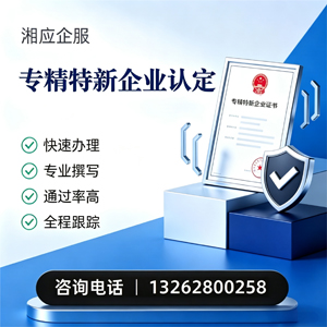 江苏专精特新企业申报服务