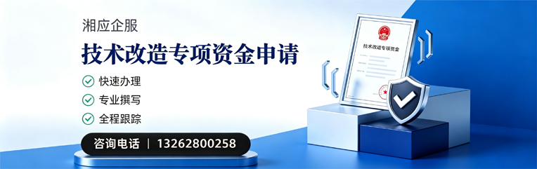 江苏技术改造专项资金申报服务