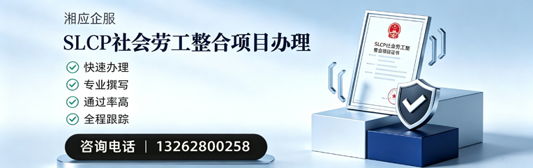 江苏SLCP社会劳工整合项目申报服务