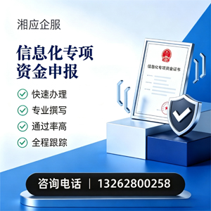 江苏信息化专项资金申报服务
