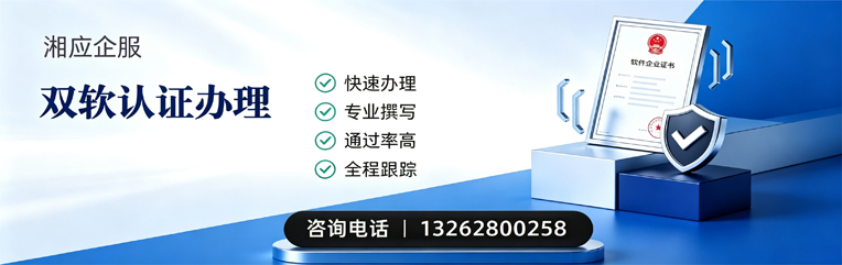 江苏双软认证申报服务